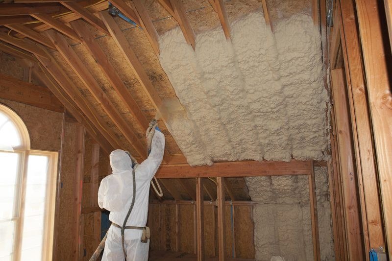 Spray foam insulation project in Friendswood