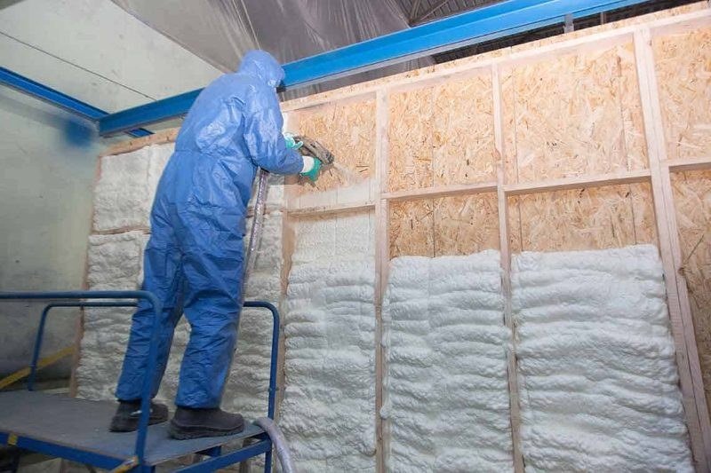 Spray foam insulation project in Friendswood